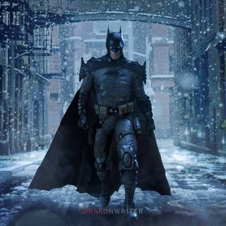 Winter Batman wallpaper