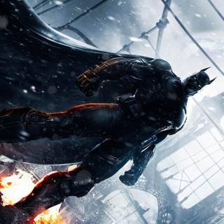 Winter Batman wallpaper