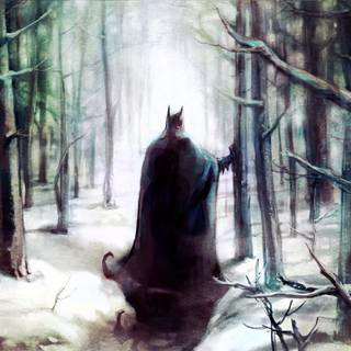 Winter Batman wallpaper