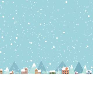 Cute winter PC wallpaper