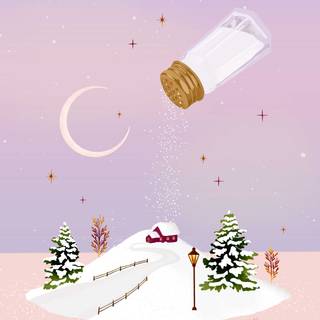 Tablet winter wallpaper