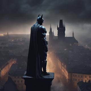 Winter Batman wallpaper