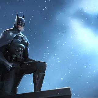 Winter Batman wallpaper
