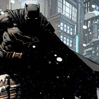 Winter Batman wallpaper