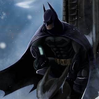Winter Batman wallpaper