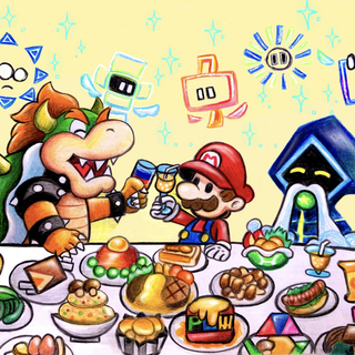 Mario Thanksgiving wallpaper