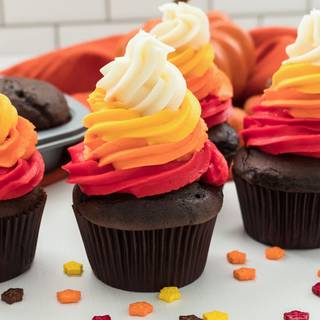 Thanksgiving cupcake wallpaper