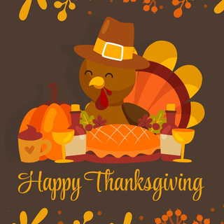 Cute aesthetic Thanksgiving wallpaper