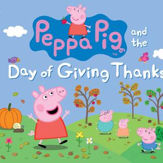 Peppa Pig Thanksgiving wallpaper