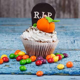Thanksgiving cupcake wallpaper