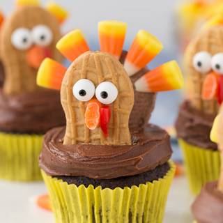 Thanksgiving cupcake wallpaper
