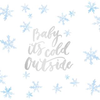 Cute winter PC wallpaper