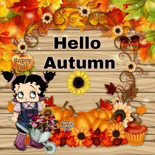 Betty Boop Thanksgiving wallpaper