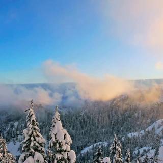 Cute winter PC wallpaper