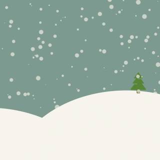 Cute winter PC wallpaper