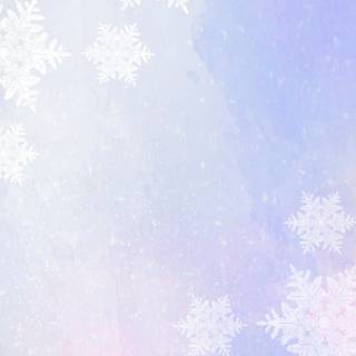 Winter pastel blue wallpaper