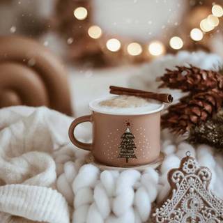 Christmas hot chocolate wallpaper