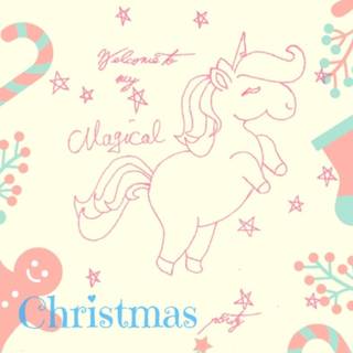 Unicorn Christmas wallpaper
