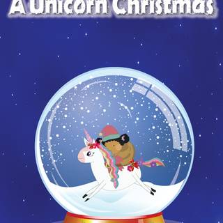 Unicorn Christmas wallpaper