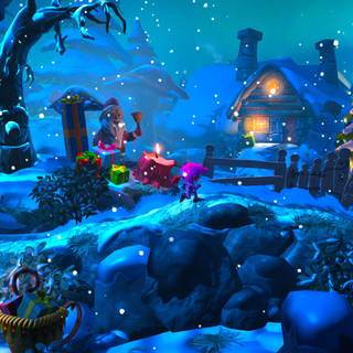 Fantasy Christmas wallpaper