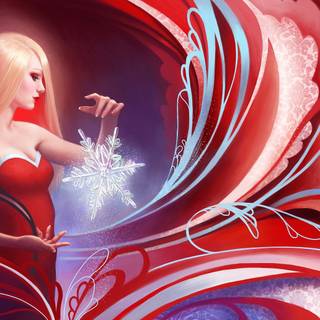 Fantasy Christmas wallpaper