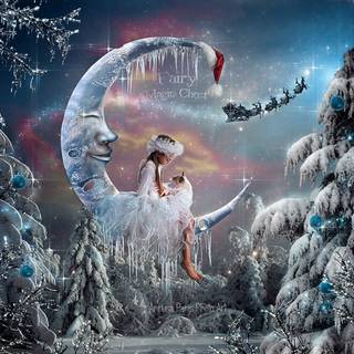 Fantasy Christmas wallpaper