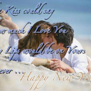 Happy New Year my love wallpaper