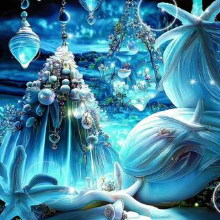 Fantasy Christmas wallpaper