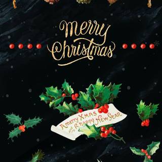 Christmas vector wallpaper