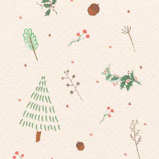 Christmas vector wallpaper