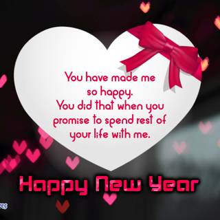 Happy New Year my love wallpaper
