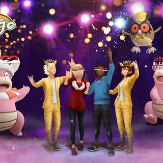 Pokémon New Year wallpaper