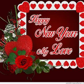 Happy New Year my love wallpaper