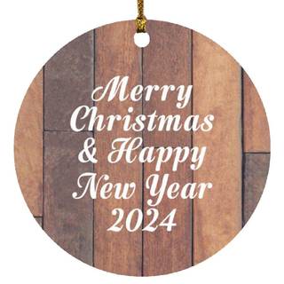 Merry Christmas and Happy New Year 2024 wallpaper