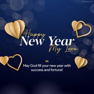 Happy New Year my love wallpaper