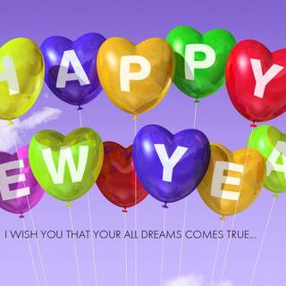 Happy New Year my love wallpaper