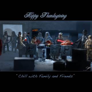Star Wars Thanksgiving wallpaper