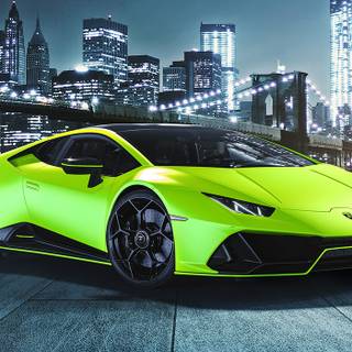 Light up Lambo wallpaper