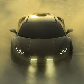 Light up Lambo wallpaper