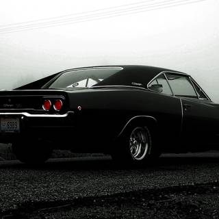 Black 1969 Dodge Charger R T wallpaper