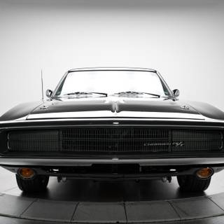 Black 1969 Dodge Charger R T wallpaper