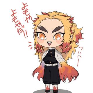 Rengoku Chibi wallpaper