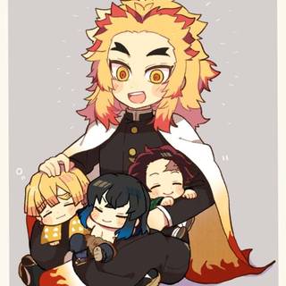 Rengoku Chibi wallpaper