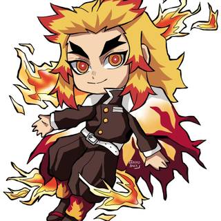 Rengoku Chibi wallpaper