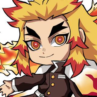 Rengoku Chibi wallpaper
