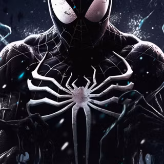 Symbiote suit wallpaper