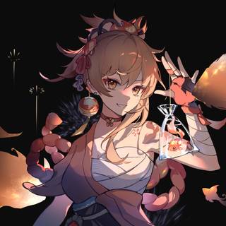 Genshin girls wallpaper