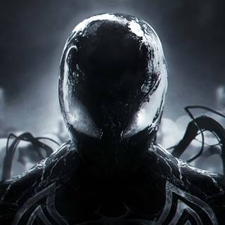 Symbiote suit wallpaper