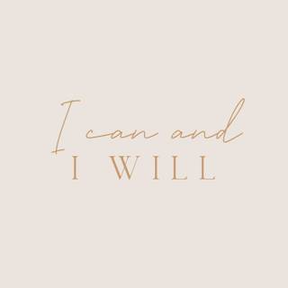 I Can and I Will iPhone wallpaper