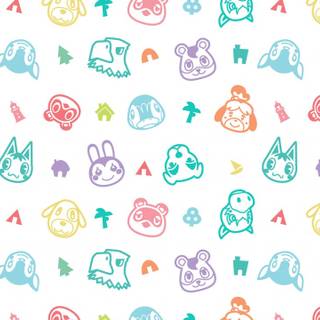 Animal Crossing computer wallpaper